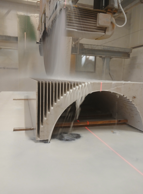 détail pierre brute salon Maison & Objet